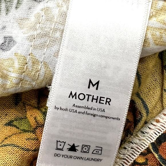 Mother x Carolyn Murphy Recycled Hawaiian Board Shorts High Waist size M NEW Tag - Picture 8 of 8